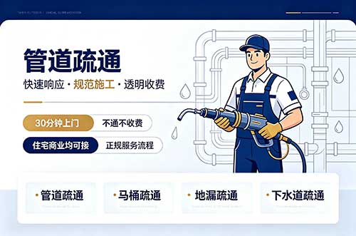 漯河管道疏通