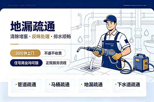 漯河地漏疏通