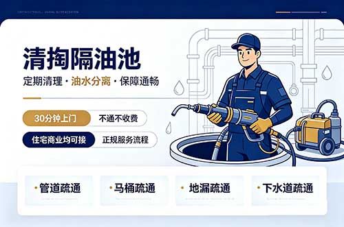 漯河清掏隔油池